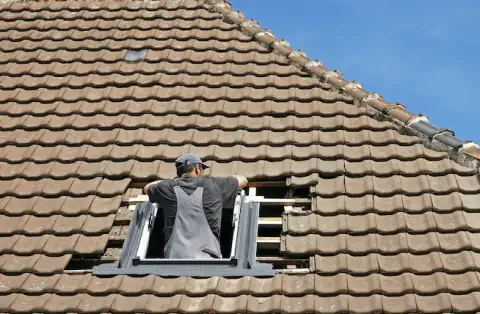 Pose de velux - Linas